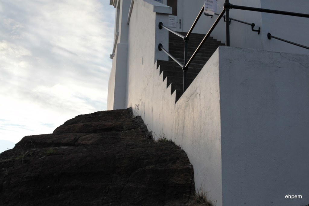 Gonzales Observatory, south stair
