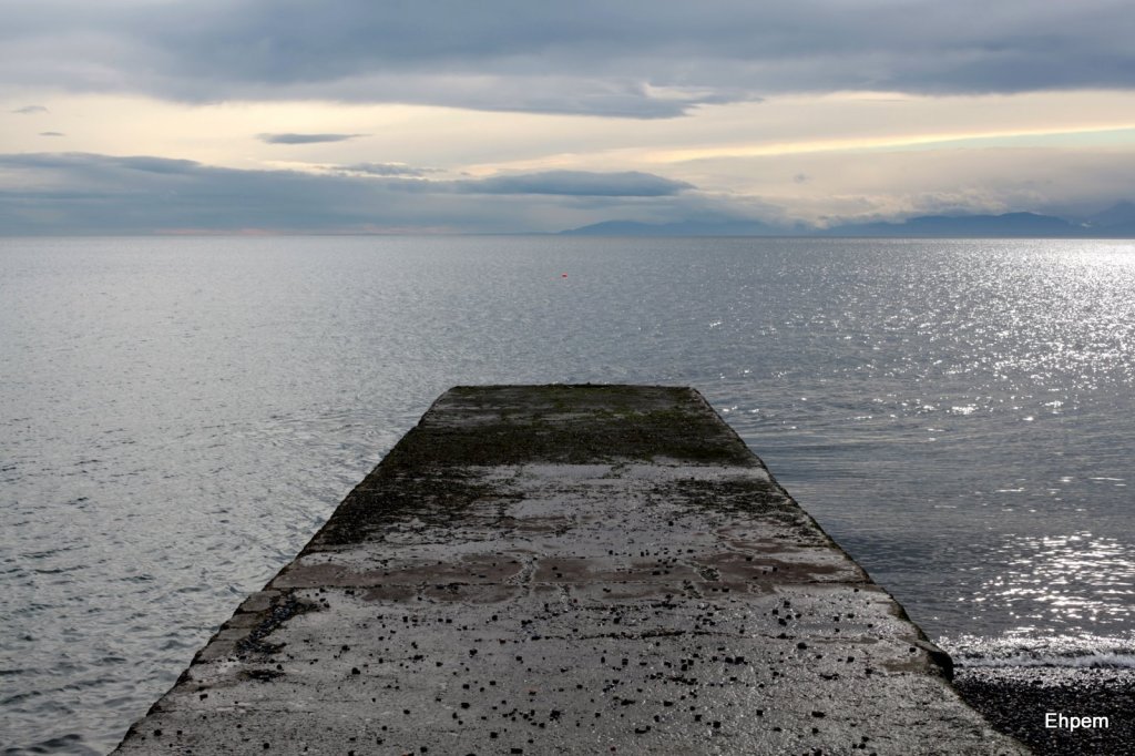 Ross Bay drain colour