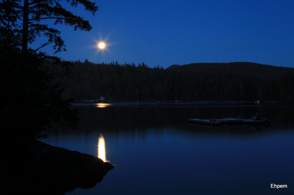 Moon Rise over Rose Harbour