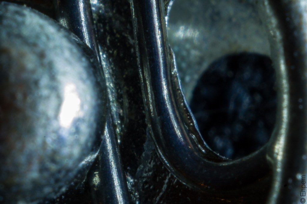 Snap fastener detail