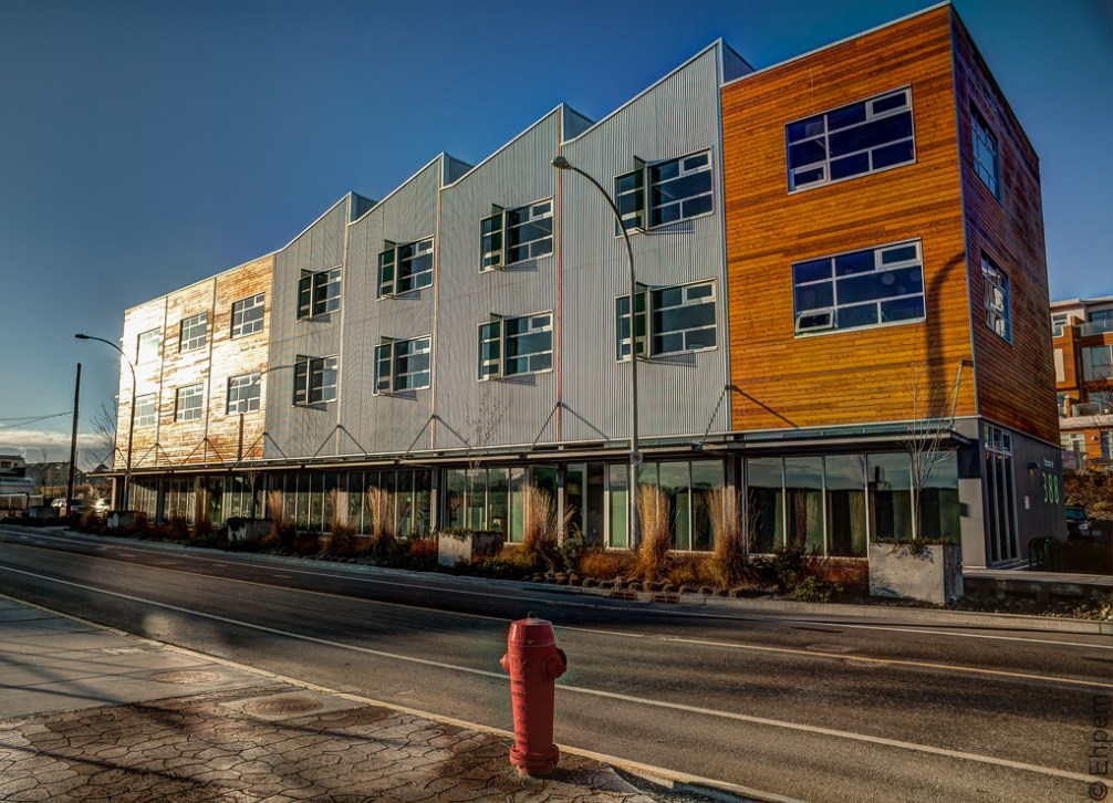 Dockside moire colour